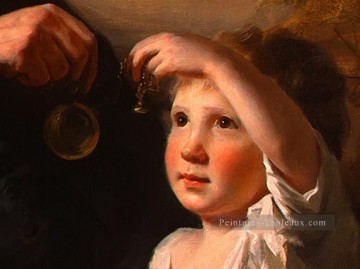  Petit Tableaux - John Tait et son petit fils dt1 écossais portrait peintre Henry Raeburn